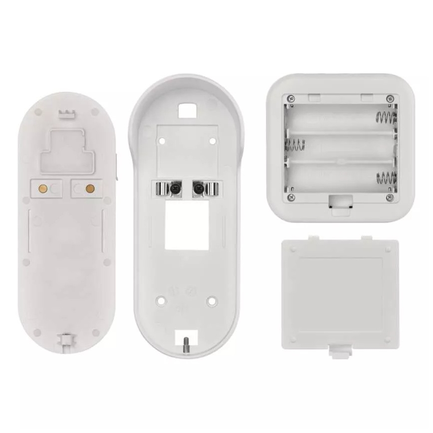 Trådlös videodörrklocka med rörelsedetektor GoSmart 5V 3xAA IP65 Wi-Fi Tuya