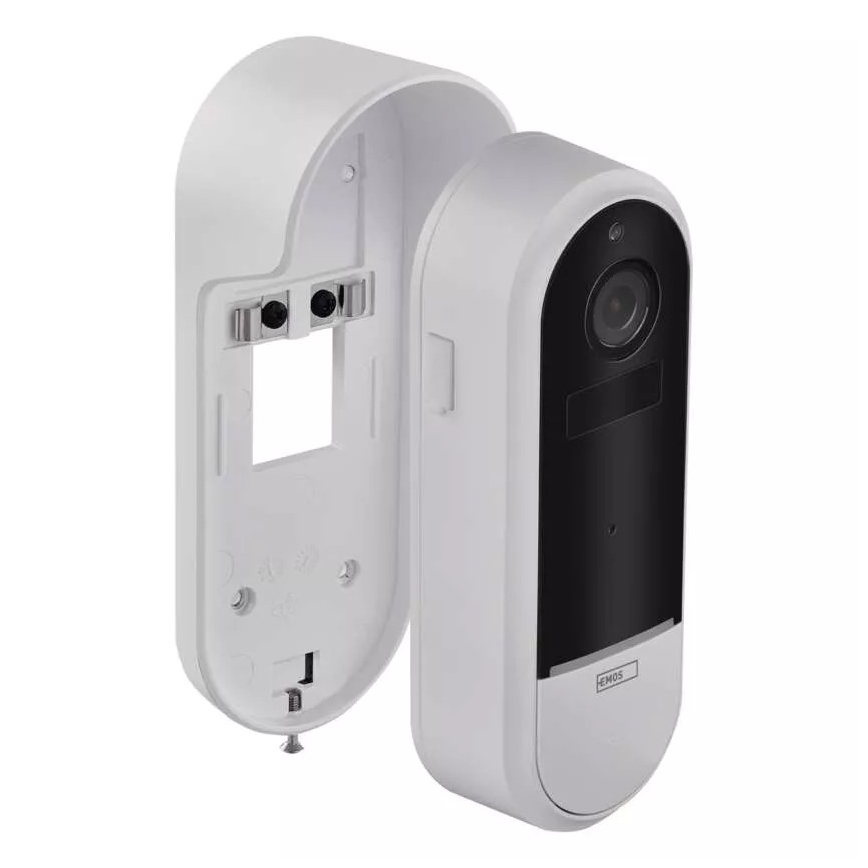 Trådlös videodörrklocka med rörelsedetektor GoSmart 5V 3xAA IP65 Wi-Fi Tuya