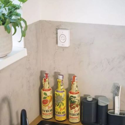 Trådlös videodörrklocka med solcellspanel GoSmart 4400 mAh 3xAA IP44 Wi-Fi Tuya