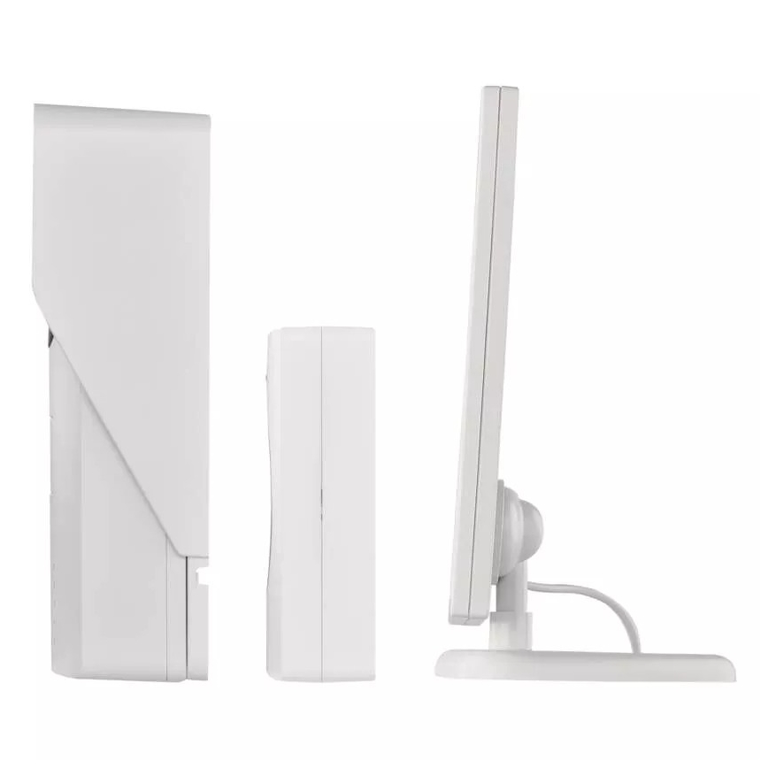 Trådlös videodörrklocka med solcellspanel GoSmart 4400 mAh 3xAA IP44 Wi-Fi Tuya