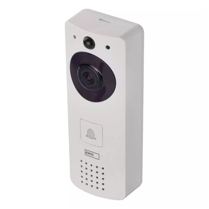 Trådlös videodörrklocka med solcellspanel GoSmart 4400 mAh 3xAA IP44 Wi-Fi Tuya