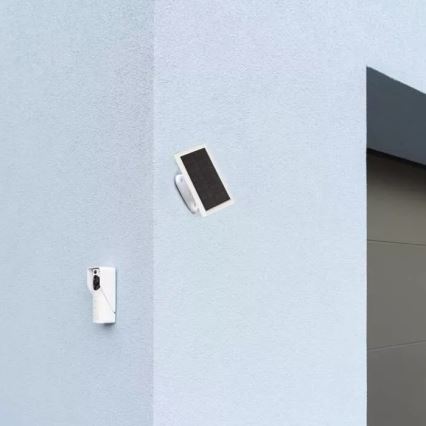 Trådlös videodörrklocka med solpanel GoSmart 4400 mAh 3xAA IP44 Wi-Fi Tuya