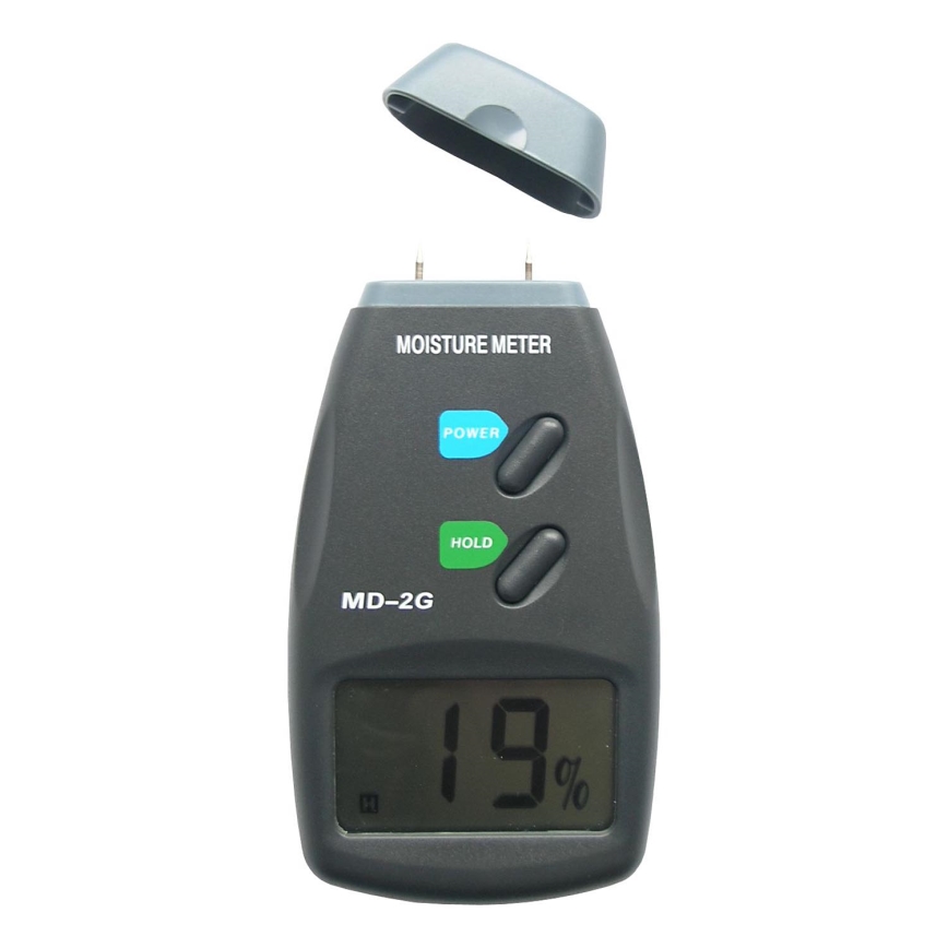 Träfuktmätare med LCD display 9V