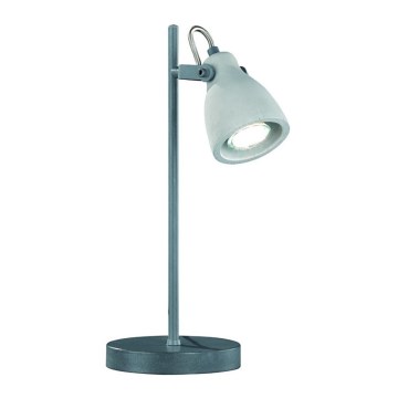 TRIO - Bordslampa betong 1xGU10/42W/230V
