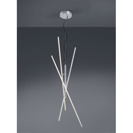 Trio - LED Dimbar ljuskrona med upphängning TIRIAC 3xLED/8,5W/230V