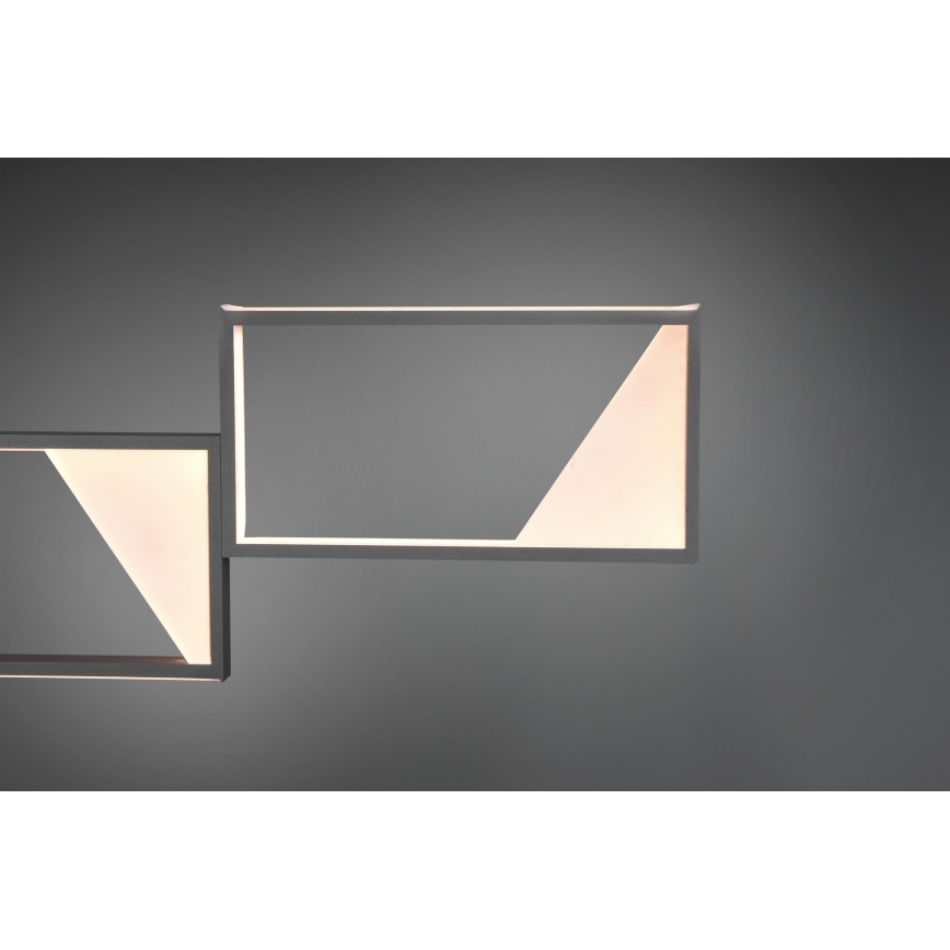 Trio - LED Dimbar ljuskrona med upphängningsrem CAFU 4xLED/7W/230V