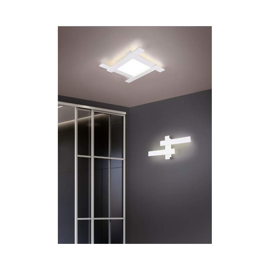 Trio - LED Dimbar taklampa BELFAST LED/18W/230V + LED/14W/230V 4000K