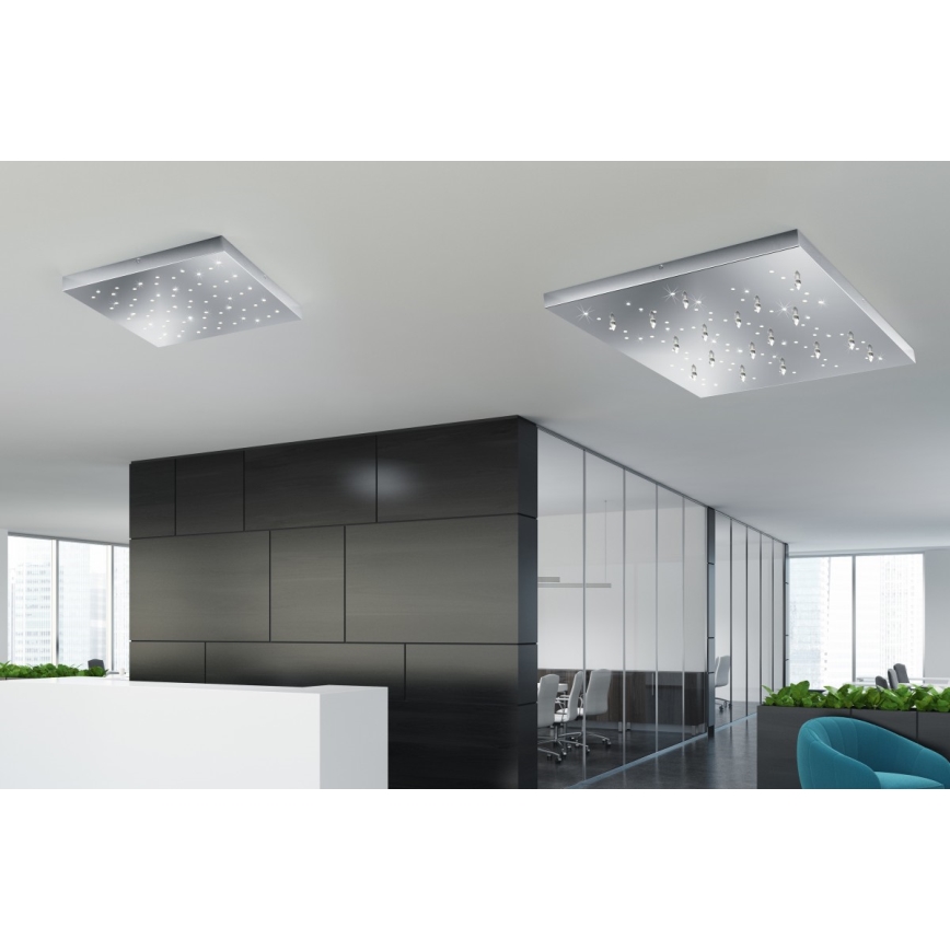 Trio - LED Dimbar taklampa TITUS LED/36W/230V 3000-6000K + fjärrkontroll