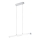 Trio - LED ljuskrona med textilsladd 2xLED/9W/230V