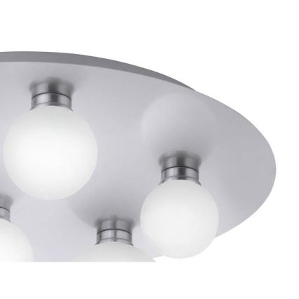 Trio - LEDRGB ljusreglerad taklampa  DICAPO 5xLED/3W/230V 3000-5000K + fjärrkontroll