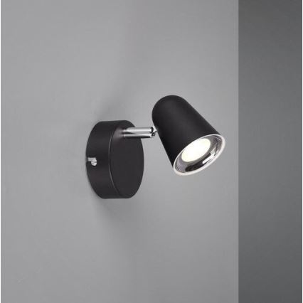 Trio - LED väggspotlight TOULOUSE LED/3,5W/230V svart