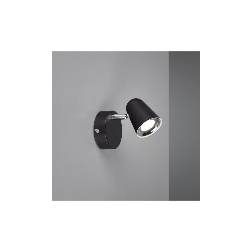 Trio - LED väggspotlight TOULOUSE LED/3,5W/230V svart