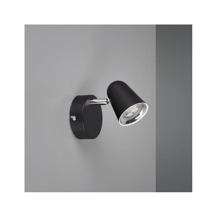 Trio - LED väggspotlight TOULOUSE LED/3,5W/230V svart