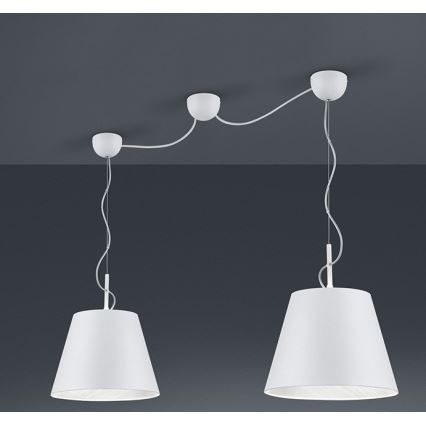 Trio - Ljuskrona med snöre ANDREUS 2xE27/60W/230V