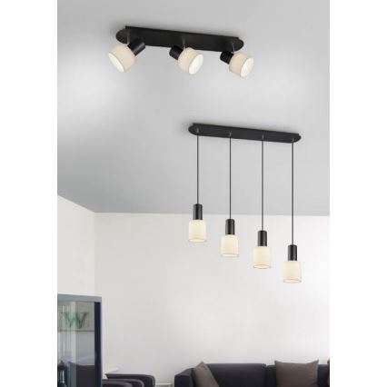 Trio - Spotlight WAILER 3xGU10/5W/230V svart