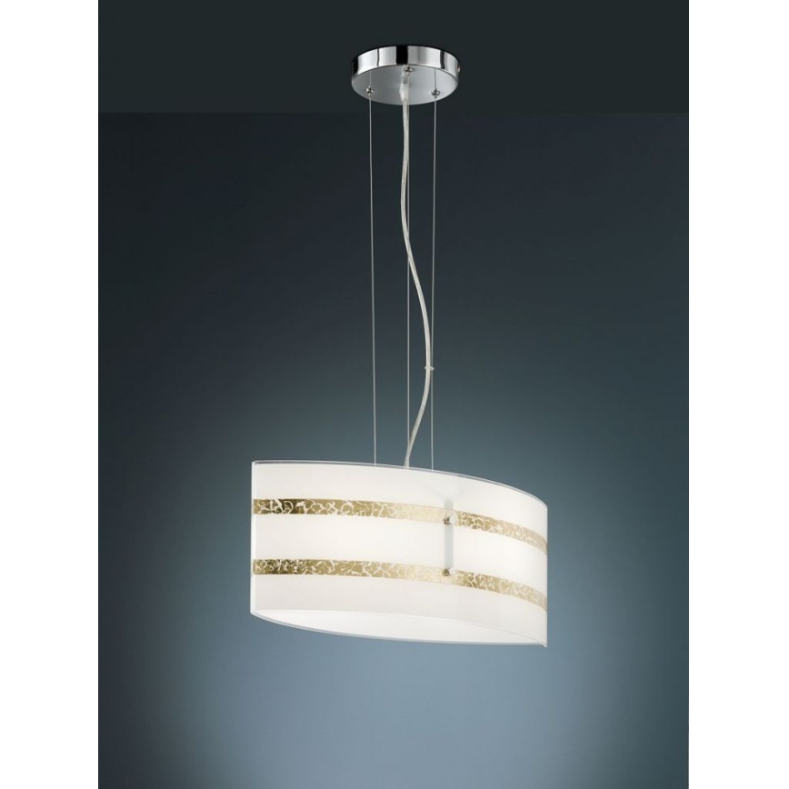 Trio - Taklampa NIKOSIA 2xE27/40W/230V guld