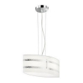 Trio - Taklampa NIKOSIA 2xE27/40W/230V silver