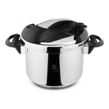 Tryckkokare TURBO 6 l rostfritt stål/svart