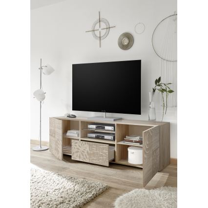 TV-bänk ARIA i sonoma-ek
