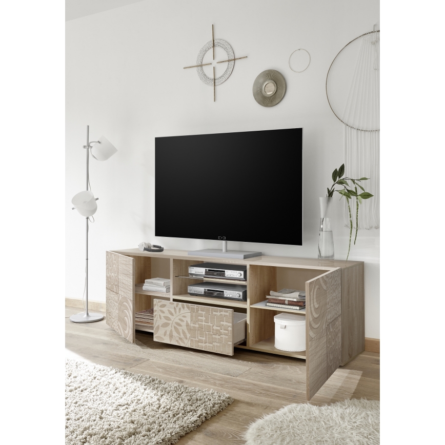 TV-bänk ARIA i sonoma-ek