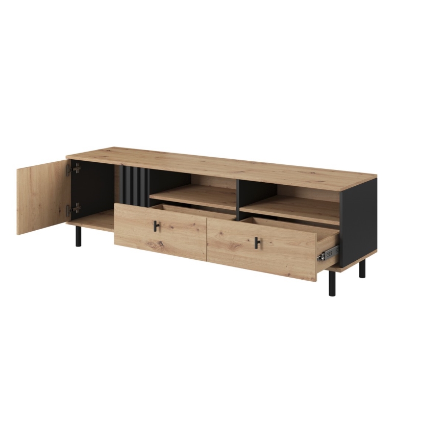 TV-bänk BADIA ek/antracit