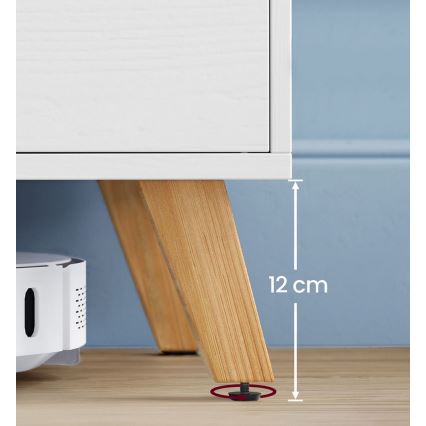 TV-bänk BASTOR vit