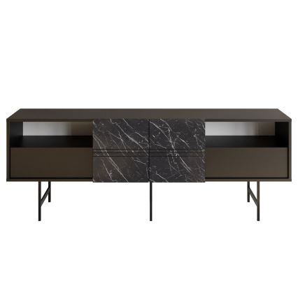 TV-bänk DERIN 65x180 cm svart