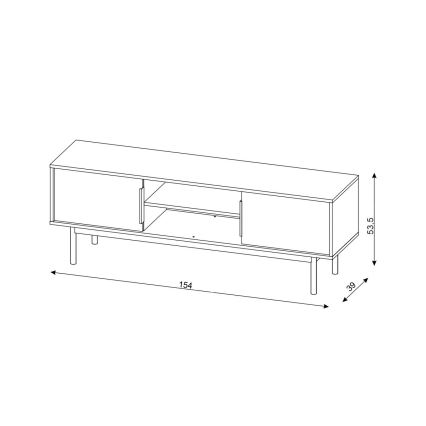 TV-bänk ELI beige