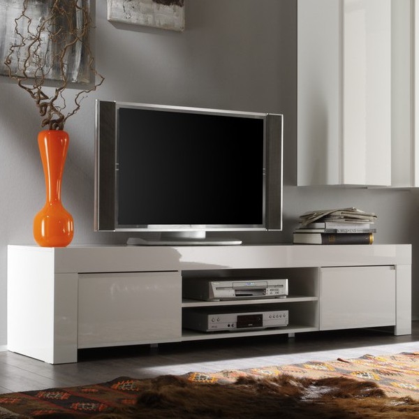 TV-bänk FINERA vit