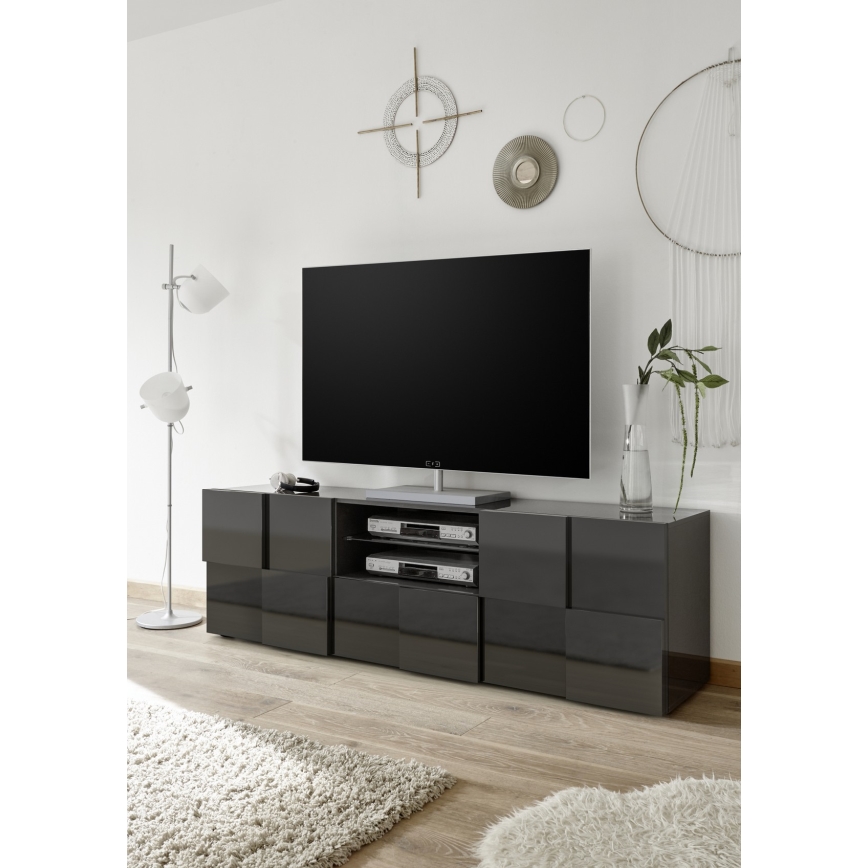 TV-bänk SERIAN i antracit
