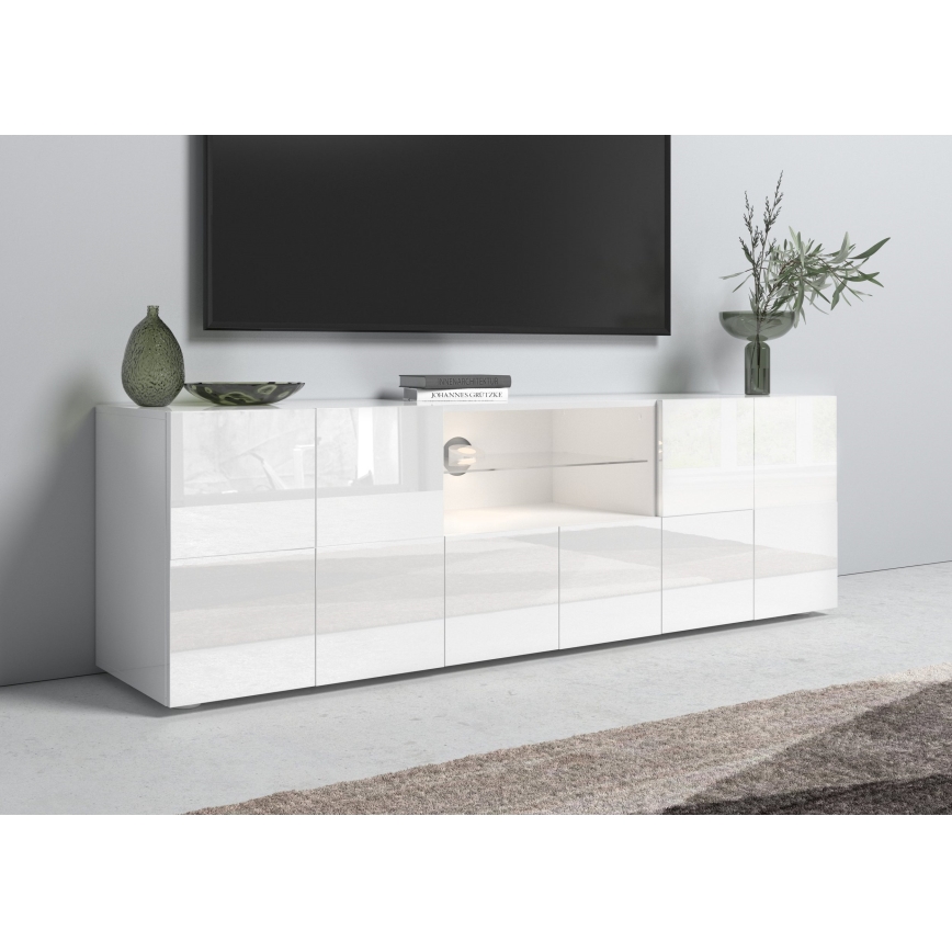 TV-bänk SERIAN vit