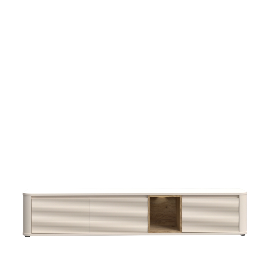 TV-bänk WARO beige/brun