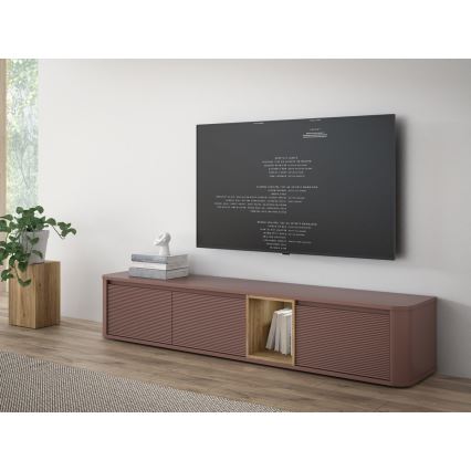 TV-bänk WARO brun/brun