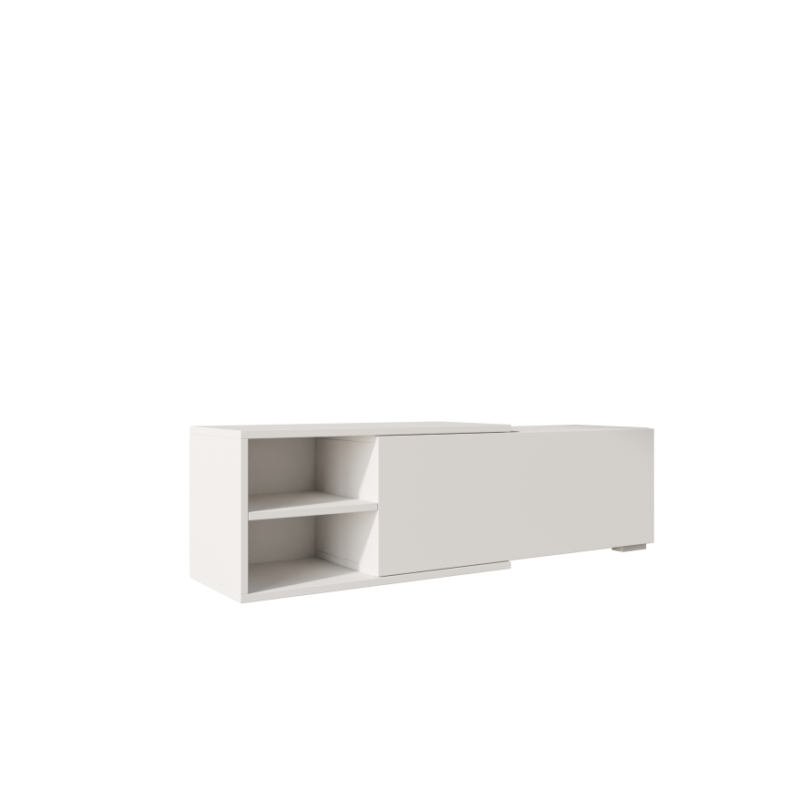 TV bord CLIF 40x180 cm vit