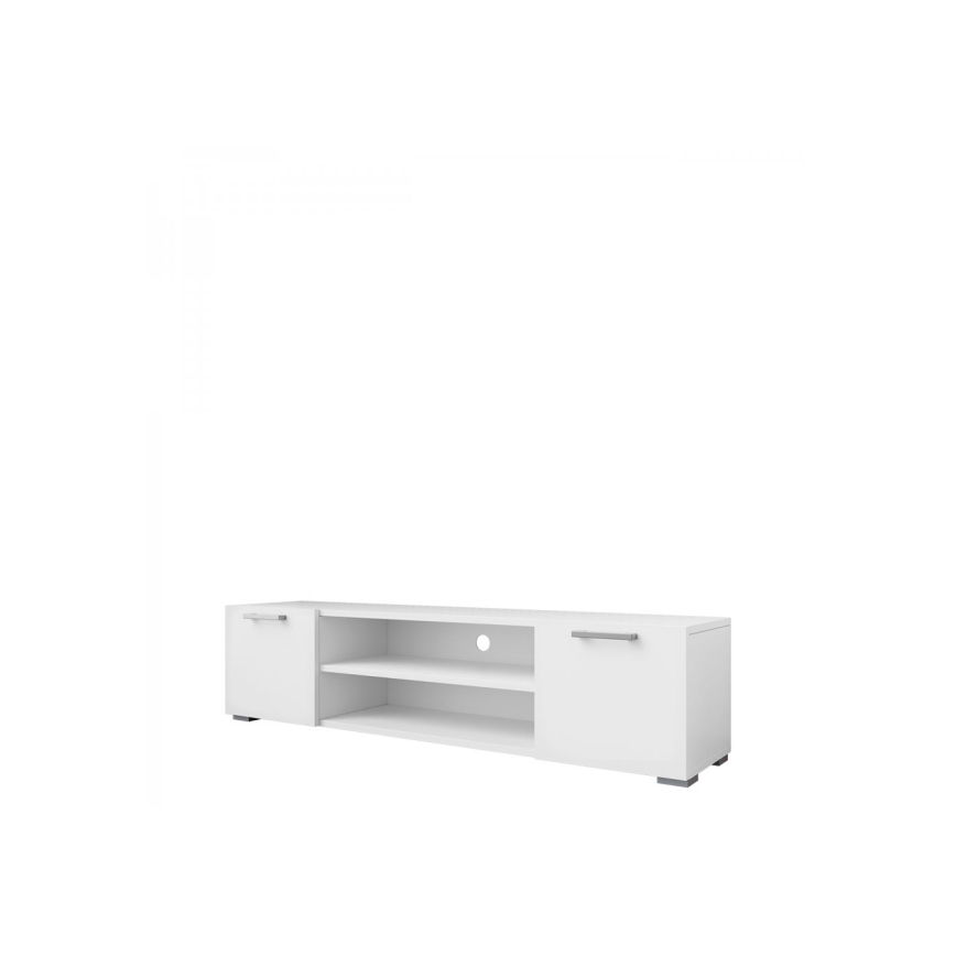 TV bord GIMREN 36x156 cm vit