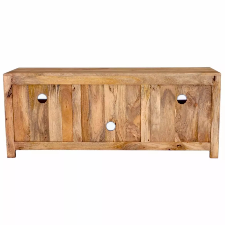 TV bord HINA 60x150 cm massivt trä/mangoträd