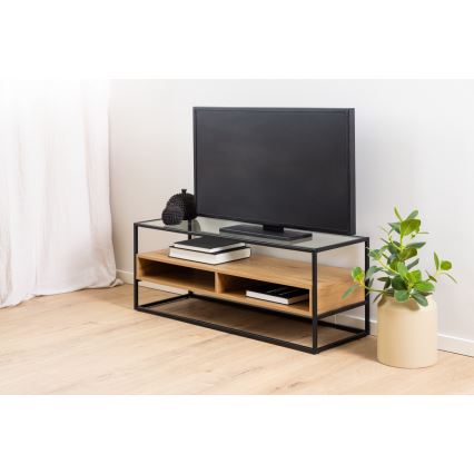 TV bord ZEIN ek/svart