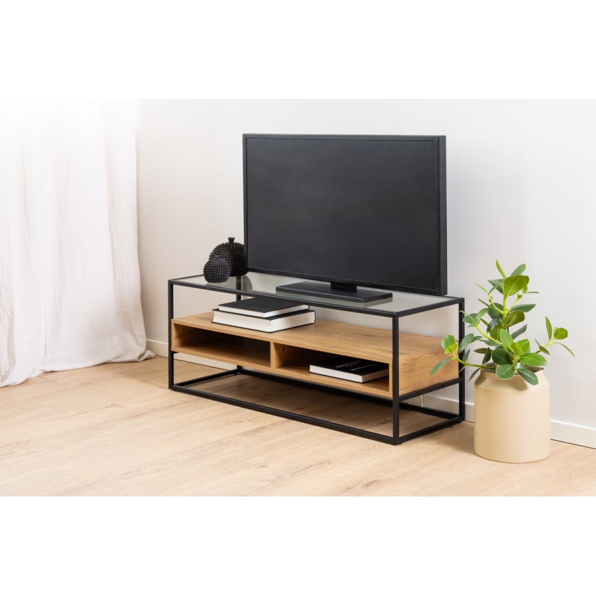 TV bord ZEIN ek/svart