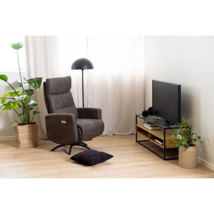 TV bord ZEIN ek/svart