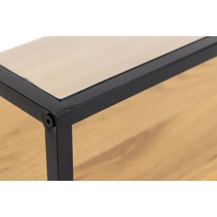 TV bord ZEIN ek/svart