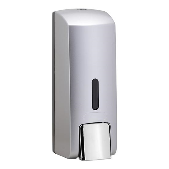 Tvålpump 6,5 x 18,5 cm, grå