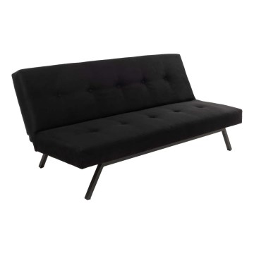 Tvåsitsig bäddsoffa BAKU svart