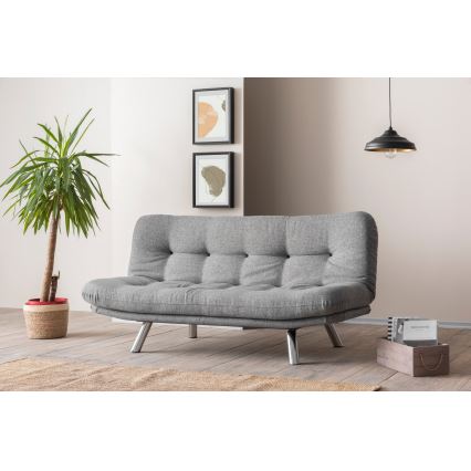 Tvåsitsig bäddsoffa BINA ljusgrå