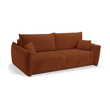 Tvåsitsig bäddsoffa FRIDA, brun