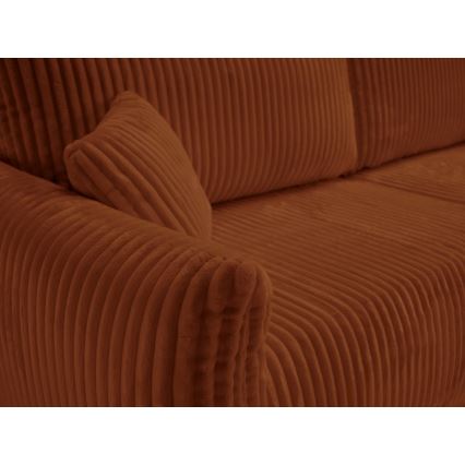 Tvåsitsig bäddsoffa FRIDA, brun