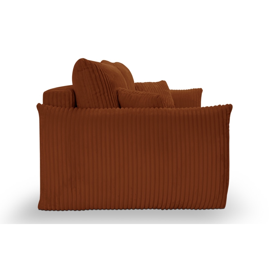 Tvåsitsig bäddsoffa FRIDA, brun