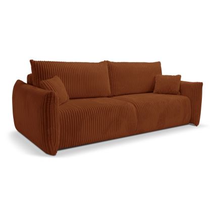 Tvåsitsig bäddsoffa FRIDA, brun