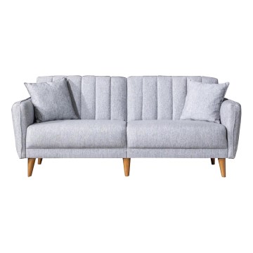 Tvåsitsig bäddsoffa KITO, grå