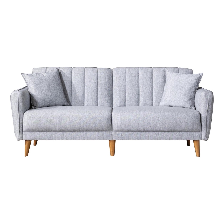 Tvåsitsig bäddsoffa KITO, grå