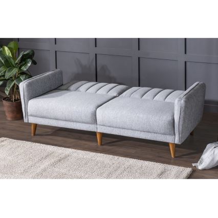 Tvåsitsig bäddsoffa KITO, grå